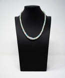 Äthiopischer Opal, Silberteil,
