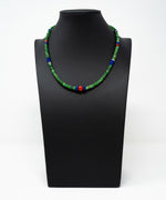 Grüner Granat, Lapis, Koralle